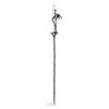 Flower and Bee Rain Watcher Garden Stake