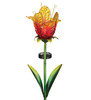 Solar Ruffled Tulip Stake - Red