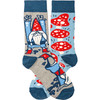 Socks - Gnomes and Mushrooms