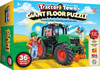 36 piece floor puzzle for kids over 3 years old, Giant Tractor