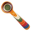 Colorful wooden coffee scoop