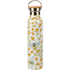 Insulated Water Bottle - Floral Bees