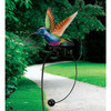 Rocker Hummingbird Garden Stake - Purple Coronet