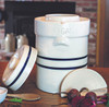 Fermentation Crock - Water Seal Starter Kit - 3-Piece 3 Gallon