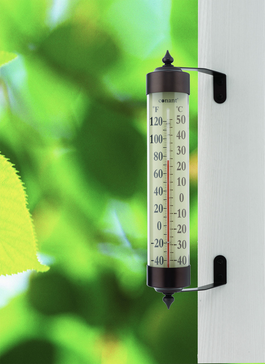 Original Vermont Outdoor Thermometer - Brass