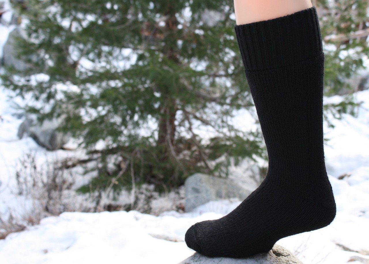 Polar Feet Fleece Socks - Soft Grey