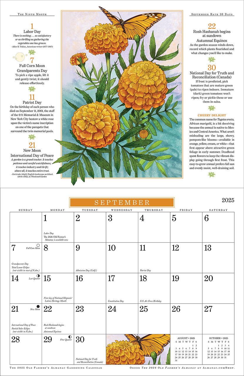 Gardening Wall Calendar gardening-wall-calendar