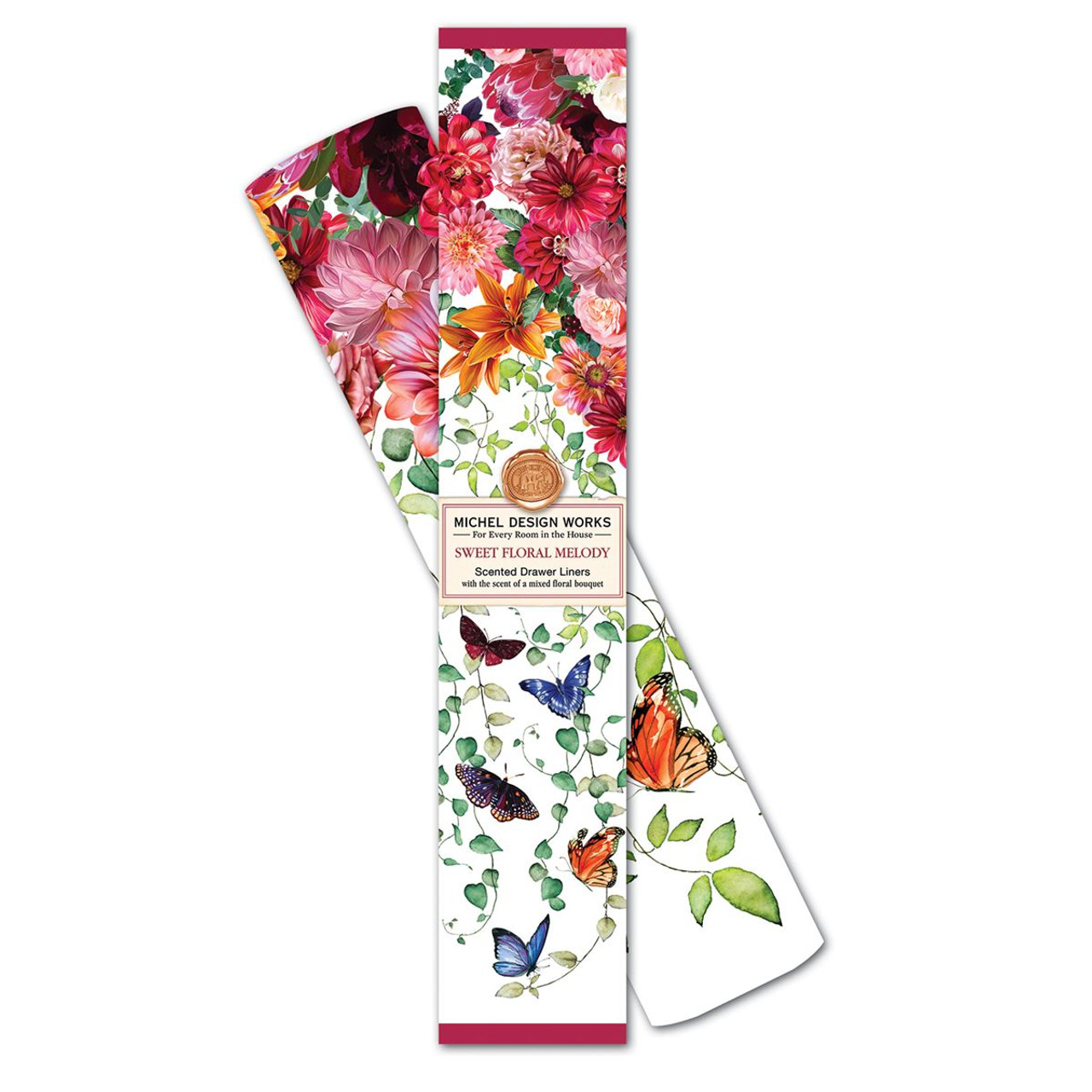 Sweet Floral Melody Drawer Liners - The Old Farmer's Store