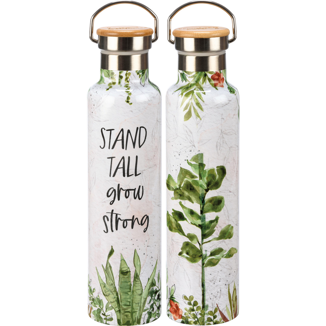 Insulated Water Bottle - Stand Tall Grow Strong