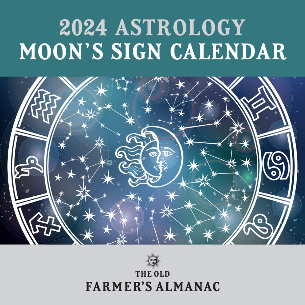 2024 Astrology Moon's Sign Calendar - PDF Download - The Old Farmer's Store