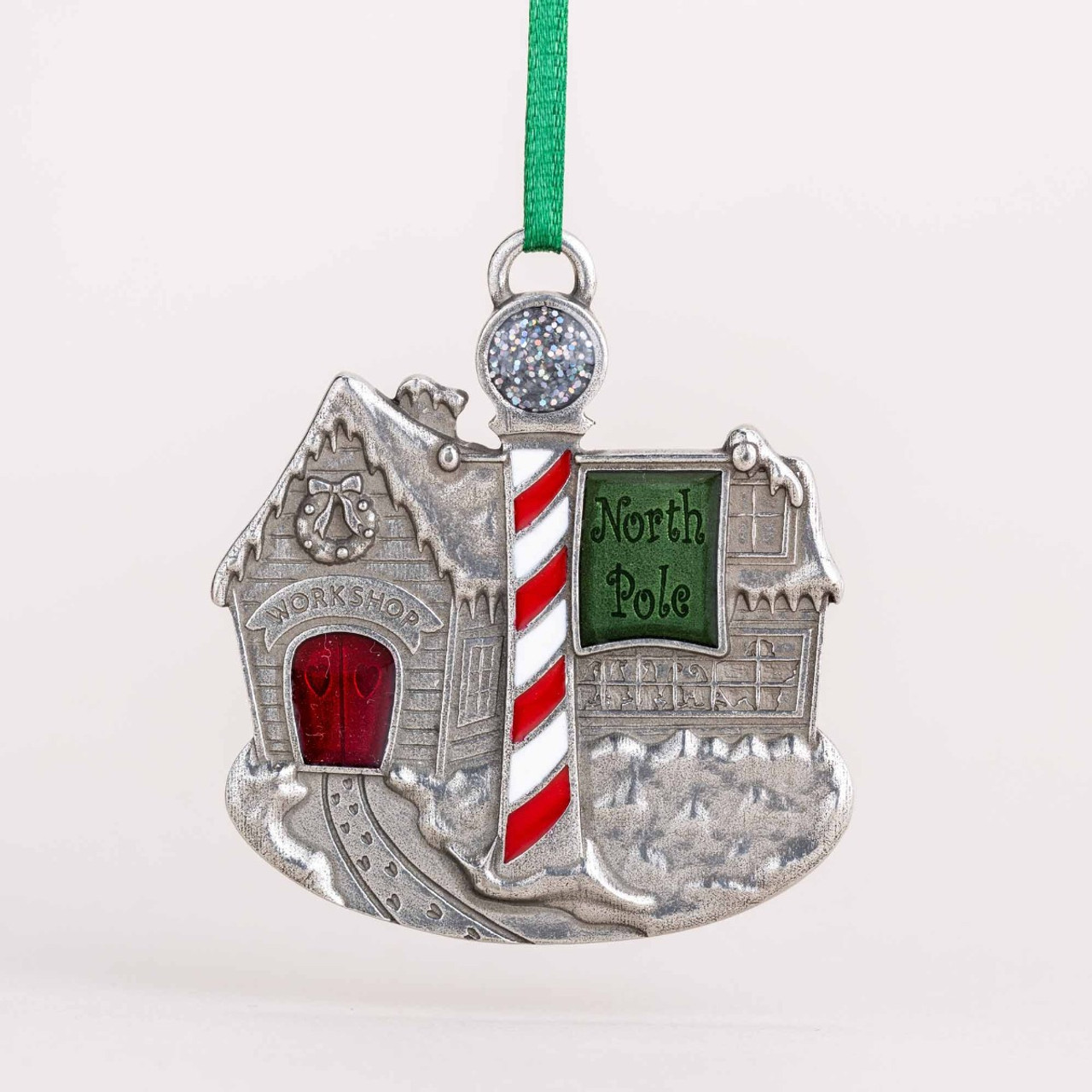 Danforth - Santa's Key Pewter Ornament