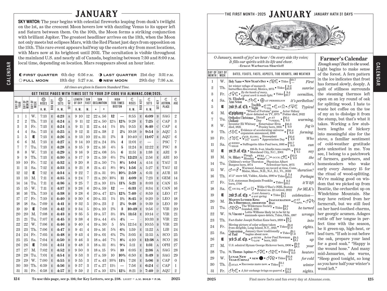 Julian Calendar 2001 Outlet (Online Edition 2025 The Old Farmer's Almanac The Old) julian-calendar-2001-outlet-online-edition-2025-the-old-farmer-s-almanac-the-old