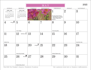 Gardening Wall Calendar