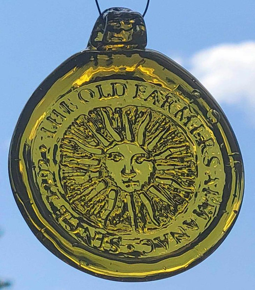 The Old Farmer's Almanac Suncatcher