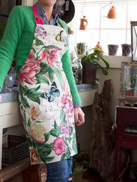 Peony Apron