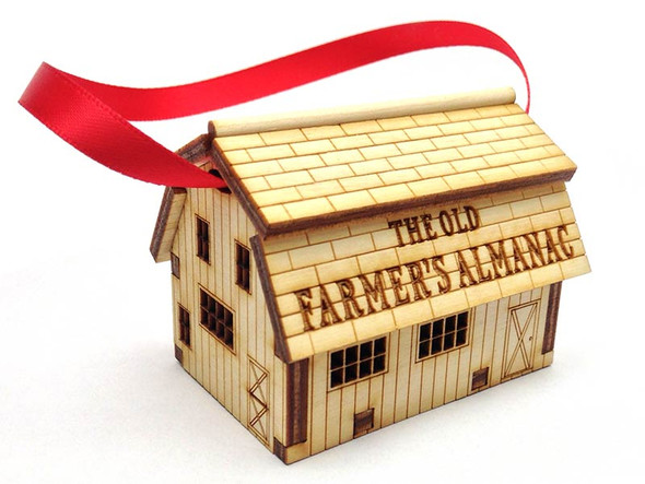 Old Farmer's Almanac Barn Ornament