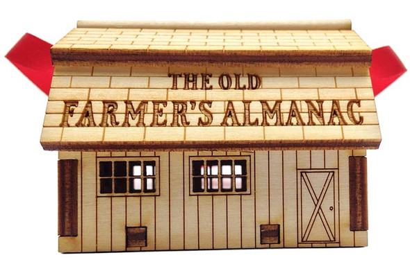Old Farmer's Almanac Barn Ornament Old Farmer's Almanac Barn Ornament