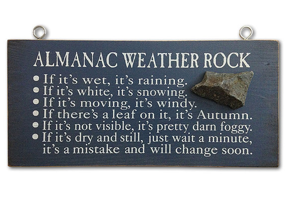 The Almanac Weather Rock