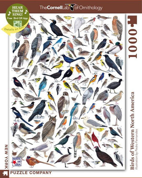 Birds of Western North America Jigsaw Puzzle 1000 Piece