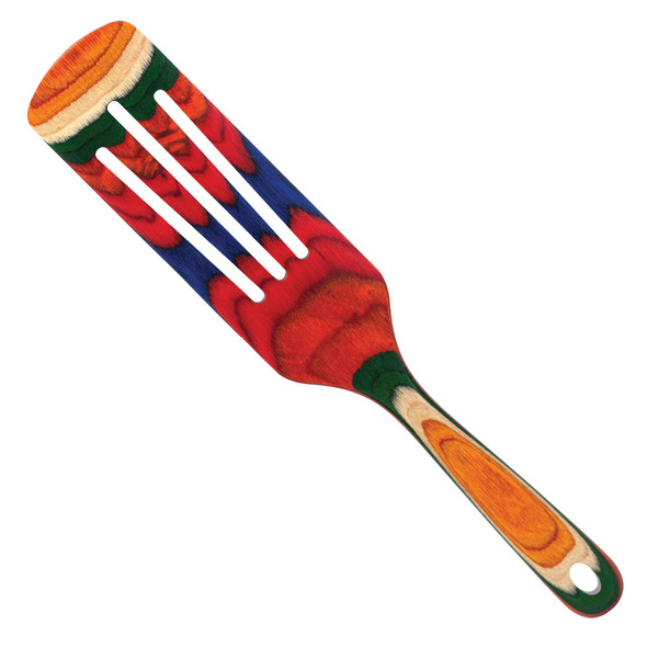 Colorful cooking and serving spatula