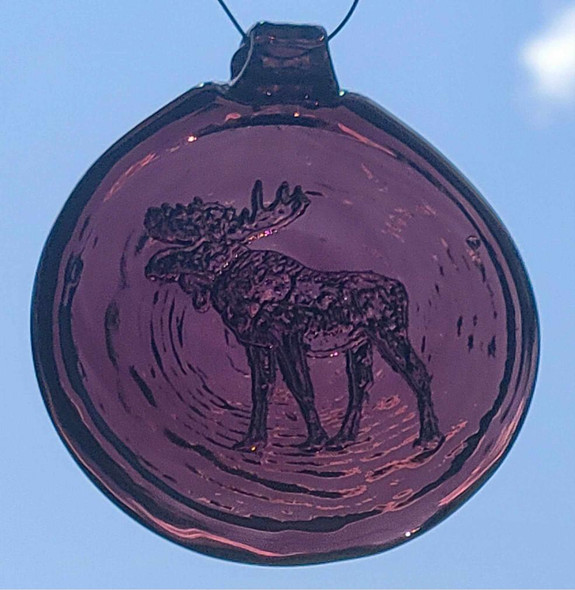 Old Hancock Moose Suncatcher