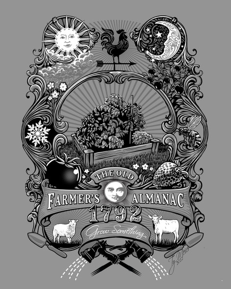 ALMANAC T-SHIRT BACK