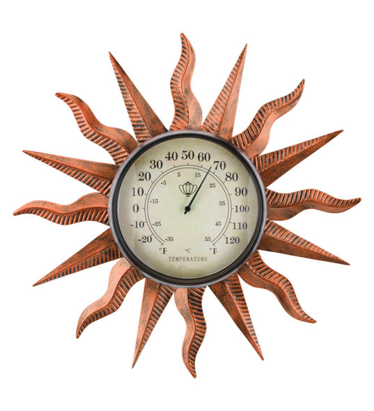 Thermometer Wall Decor - Sun