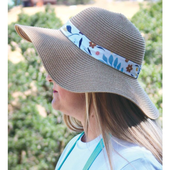 Crushable Sun Hat - Butterfly