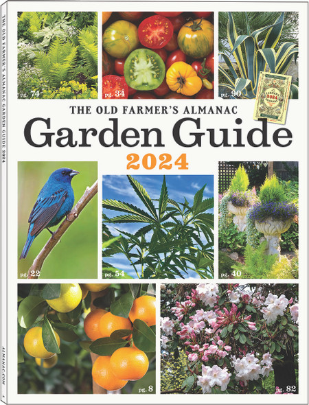 The Old Farmer's Almanac 2024 Garden Guide cover