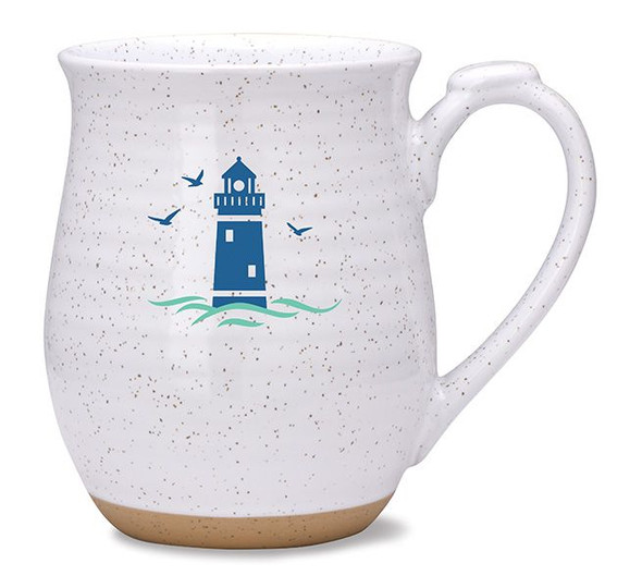 Stoneware Weekender Lighthouse Mug