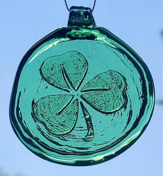 Old Hancock Shamrock Suncatcher