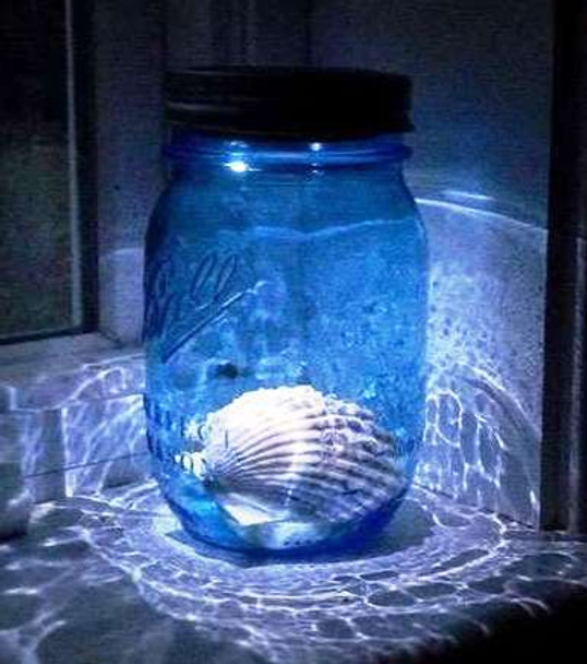 Moon Shiner Mason Jar Lid Light