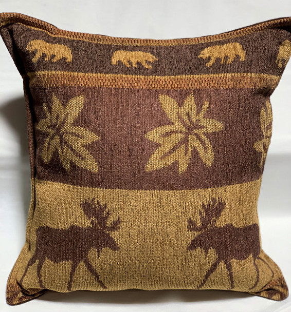 Moose Tapestry Balsam Filled Pillow