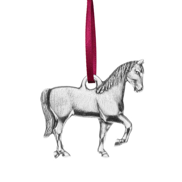 Horse Pewter Ornament