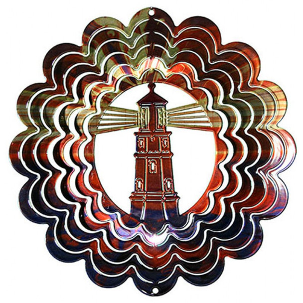Kaleidoscope Wind Spinner Lighthouse