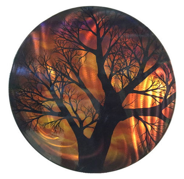 Autumnal Tree - 3D Light Reflective Wall Art