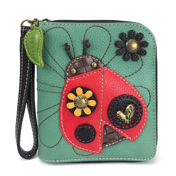 Zip Around Wallet - Ladybug