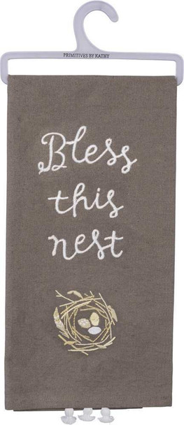 Dish Towel - Bless This Nest