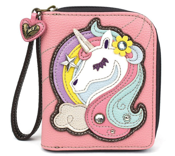 Zip Around Wallet - Unicorn