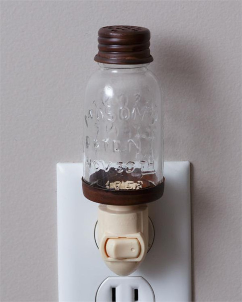 Mason Jar Night Light