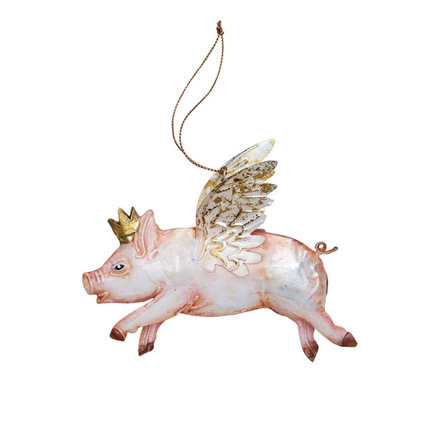 Flying Pig Ornament