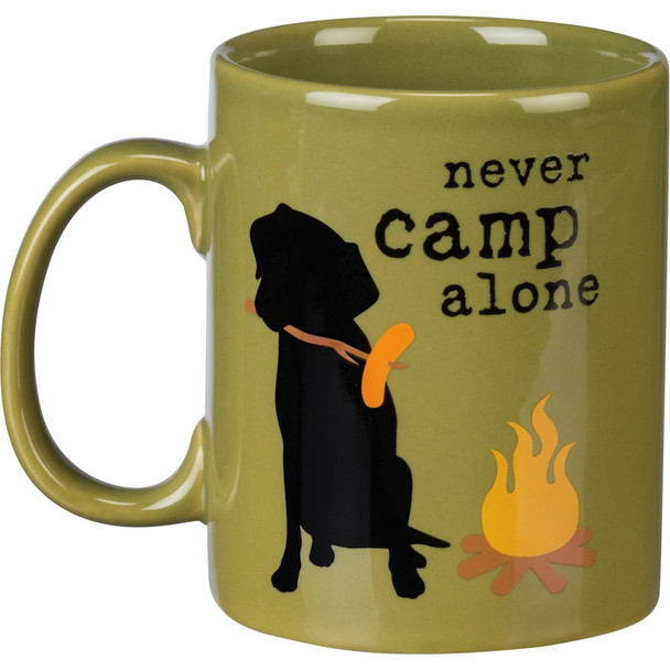 Jumbo Mug - Never Camp Alone