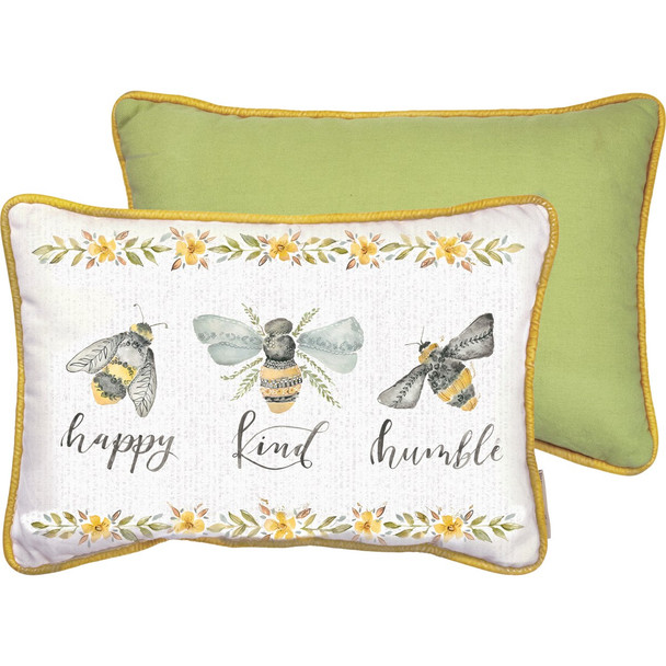 Pillow - Happy Kind Humble
