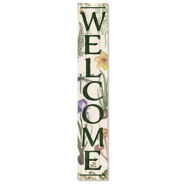 4 Foot Porch Board - Welcome Botanical