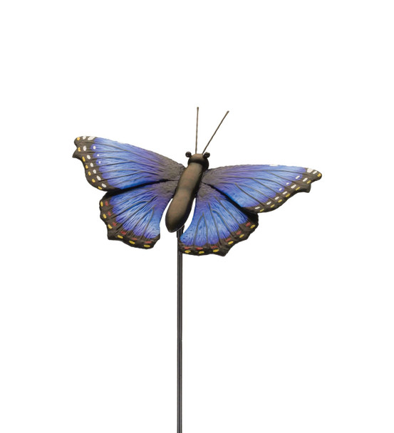 Butterfly Stake 36":  Blue Morpho