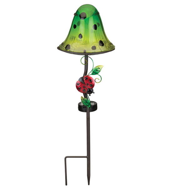 Dottie Mushroom Solar Stake - Green