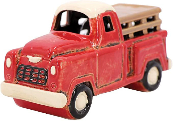 Rustic Red Pickup Truck Accent Light