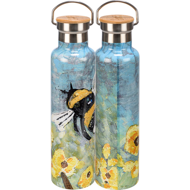 Insulated Water Bottle - Bumble Bee