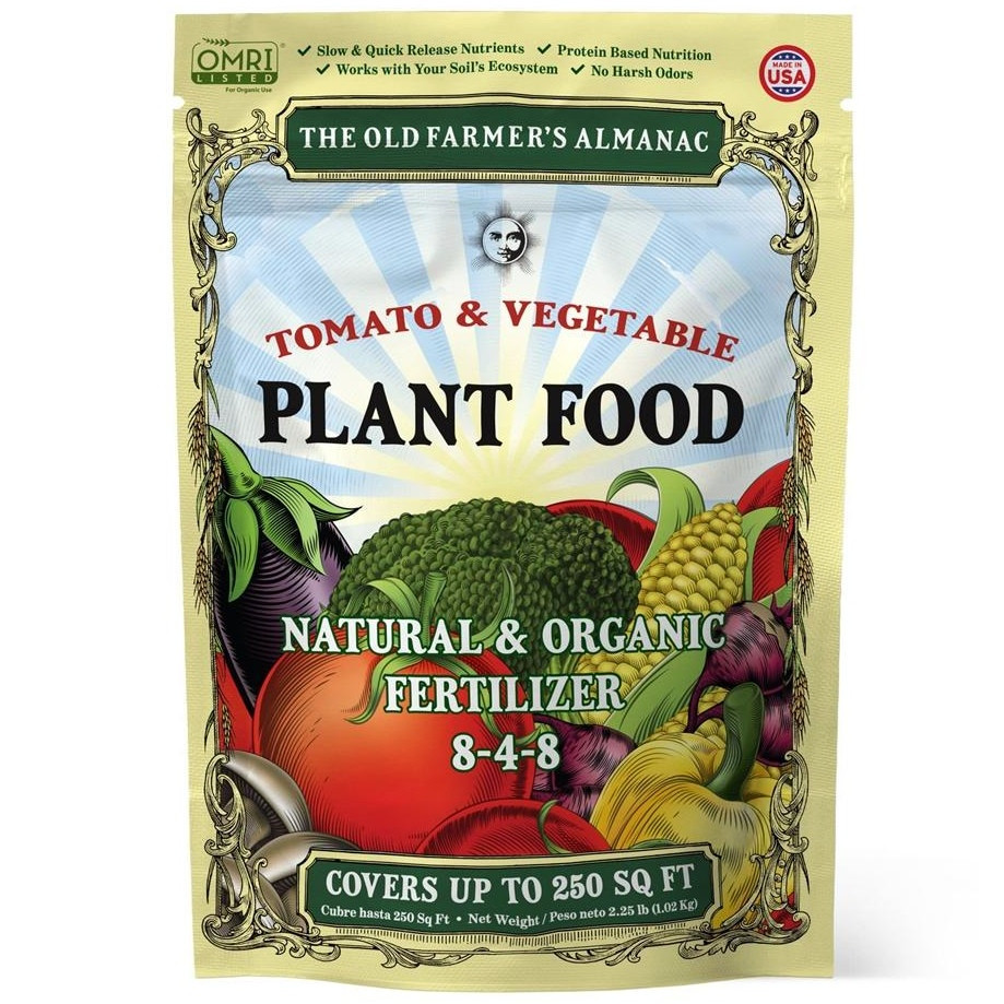 The Old Farmer's Almanac Organic Tomato & Vegetable Plant Food