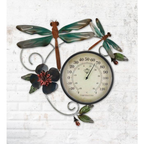 Thermometer Wall Decor - Hummingbird - The Old Farmer's Store